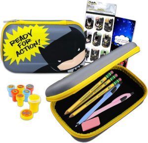 batman school supplies for kids pencil case